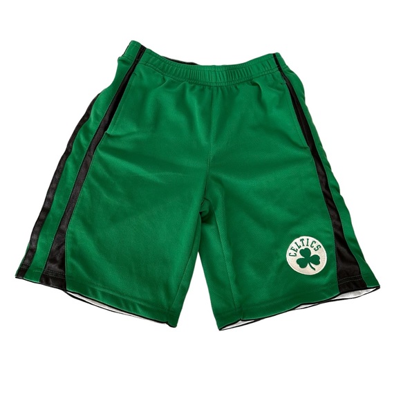 NBA Bottoms Nba Boston Celtics Logo Basketball Shorts Medium 8